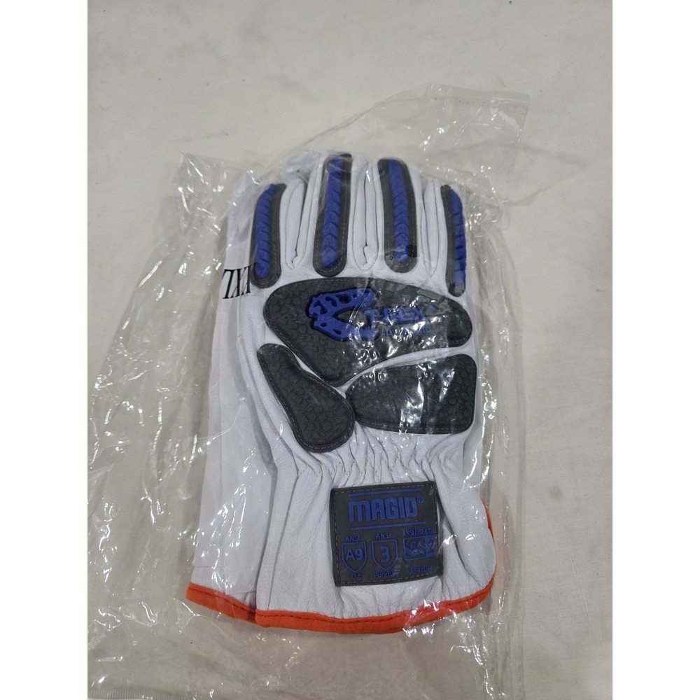 New Magid T-Rex TRX889 Goatskin Lined Driver Style Glove Cut Level A9 XXL